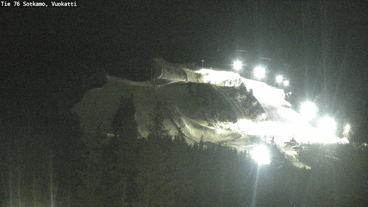 Weather Camera Image Road 76 Sotkamo, Vuokatti, Sotkamo, Kainuu