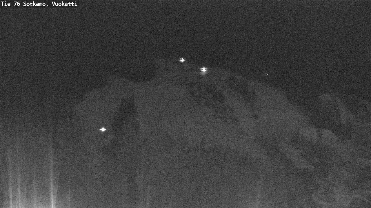 Weather Camera Image Road 76 Sotkamo, Vuokatti, Sotkamo, Kainuu