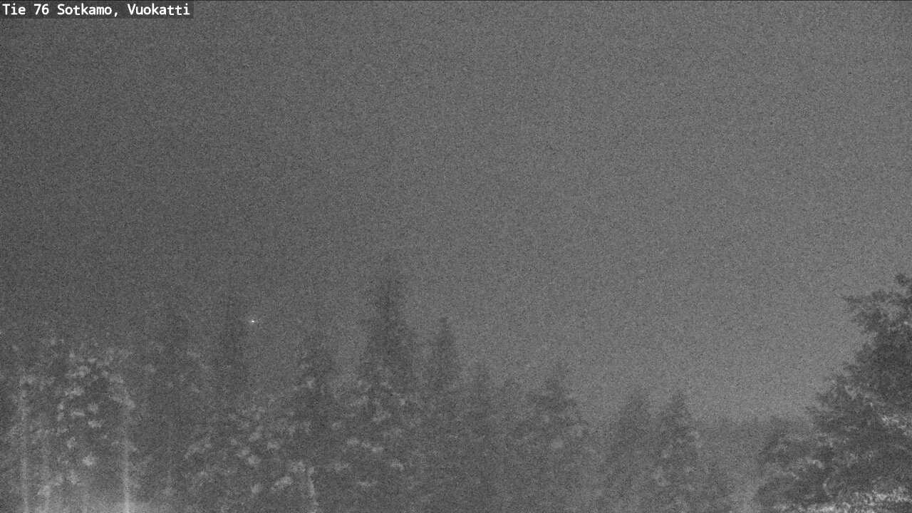 Weather Camera Image Väg 76 Sotkamo, Vuokatti, Sotkamo, Kainuu