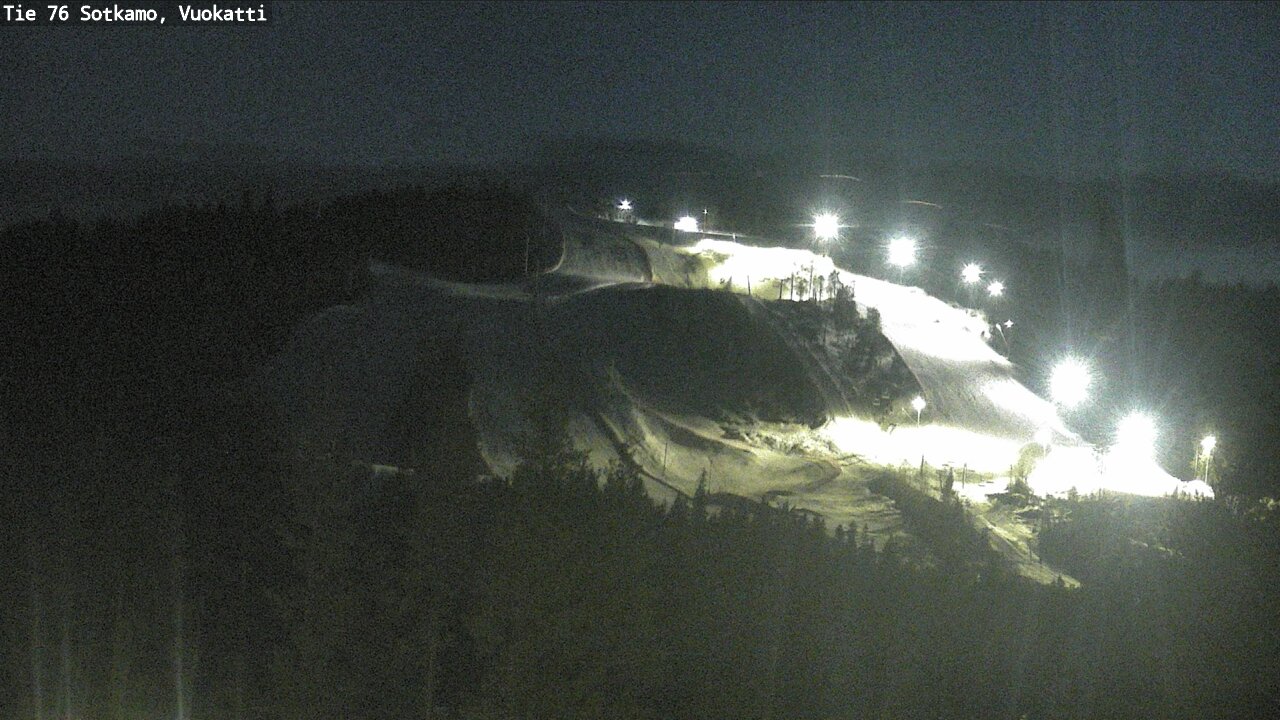 Weather Camera Image Road 76 Sotkamo, Vuokatti, Sotkamo, Kainuu
