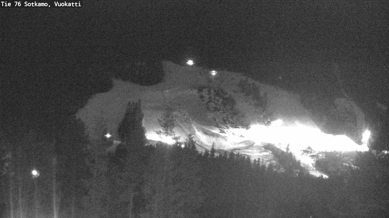 Weather Camera Image Road 76 Sotkamo, Vuokatti, Sotkamo, Kainuu