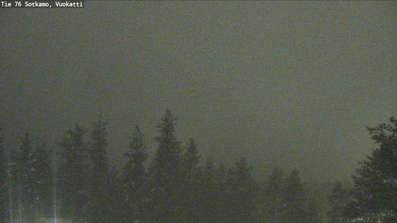 Weather Camera Image Väg 76 Sotkamo, Vuokatti, Sotkamo, Kainuu
