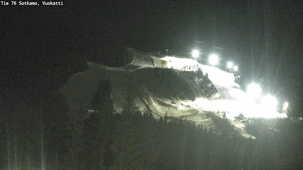 Weather Camera Image Road 76 Sotkamo, Vuokatti, Sotkamo, Kainuu