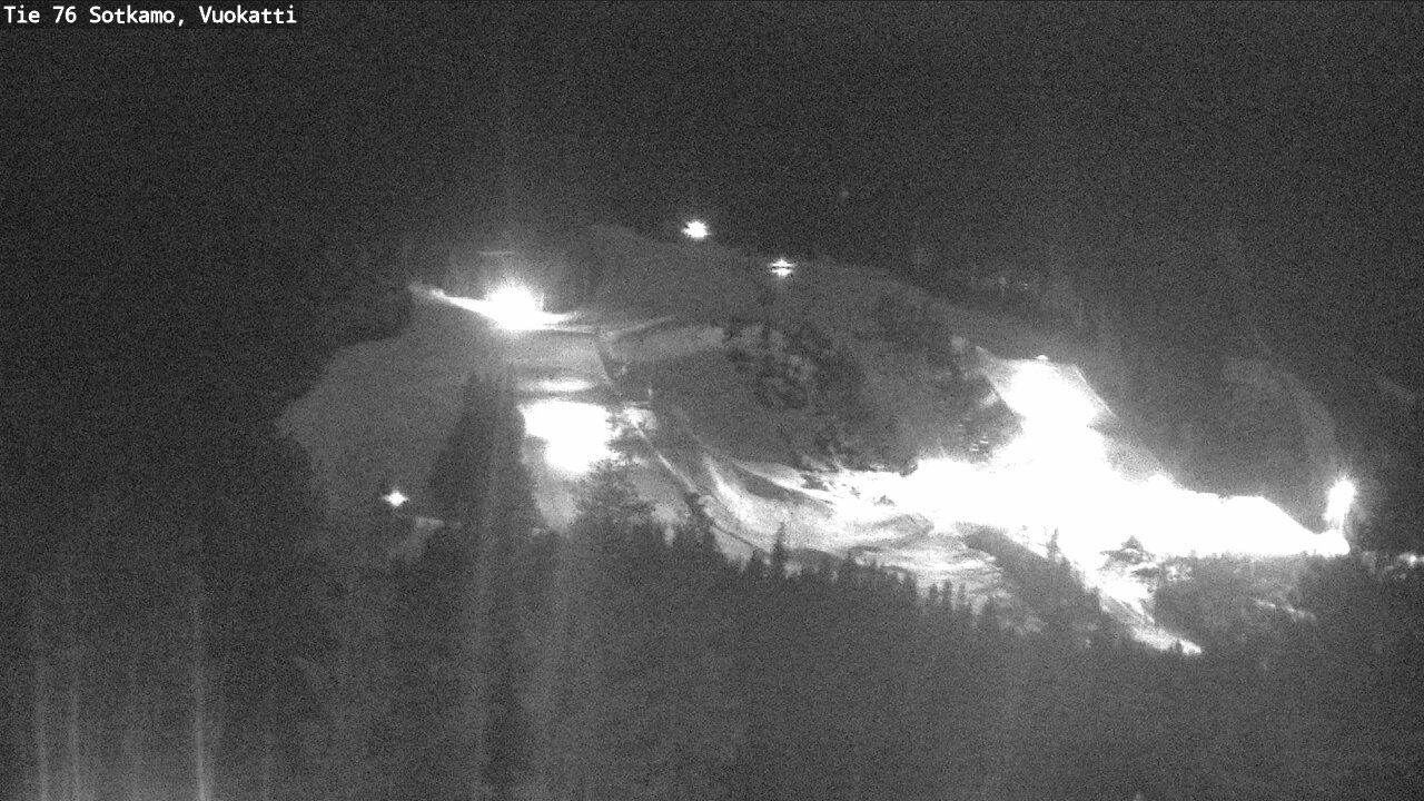 Weather Camera Image Road 76 Sotkamo, Vuokatti, Sotkamo, Kainuu