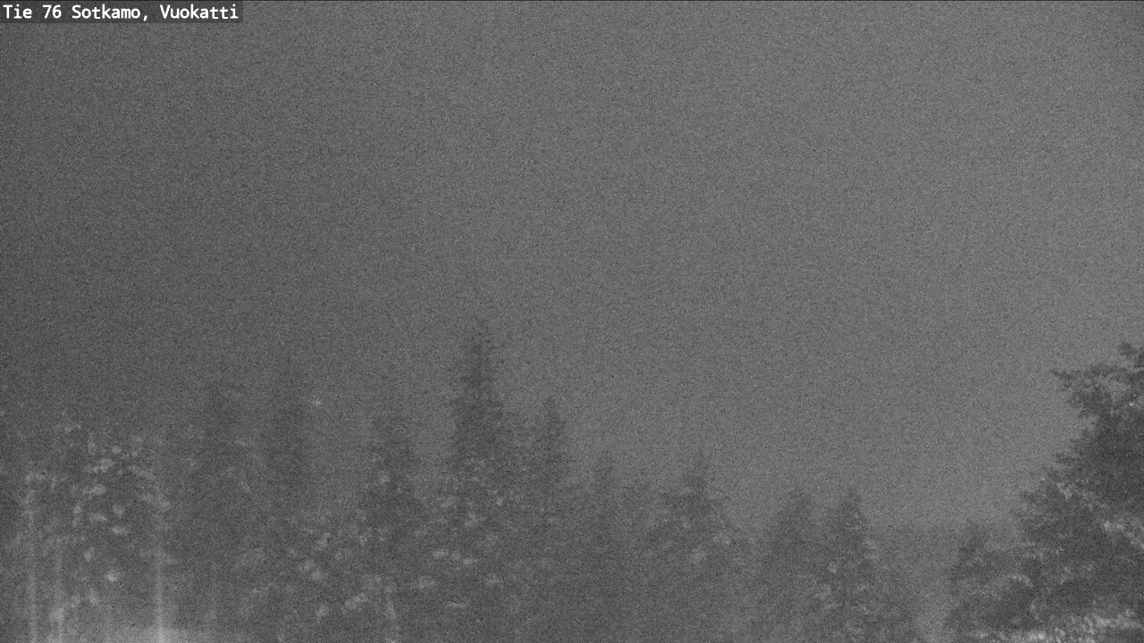 Weather Camera Image Väg 76 Sotkamo, Vuokatti, Sotkamo, Kainuu