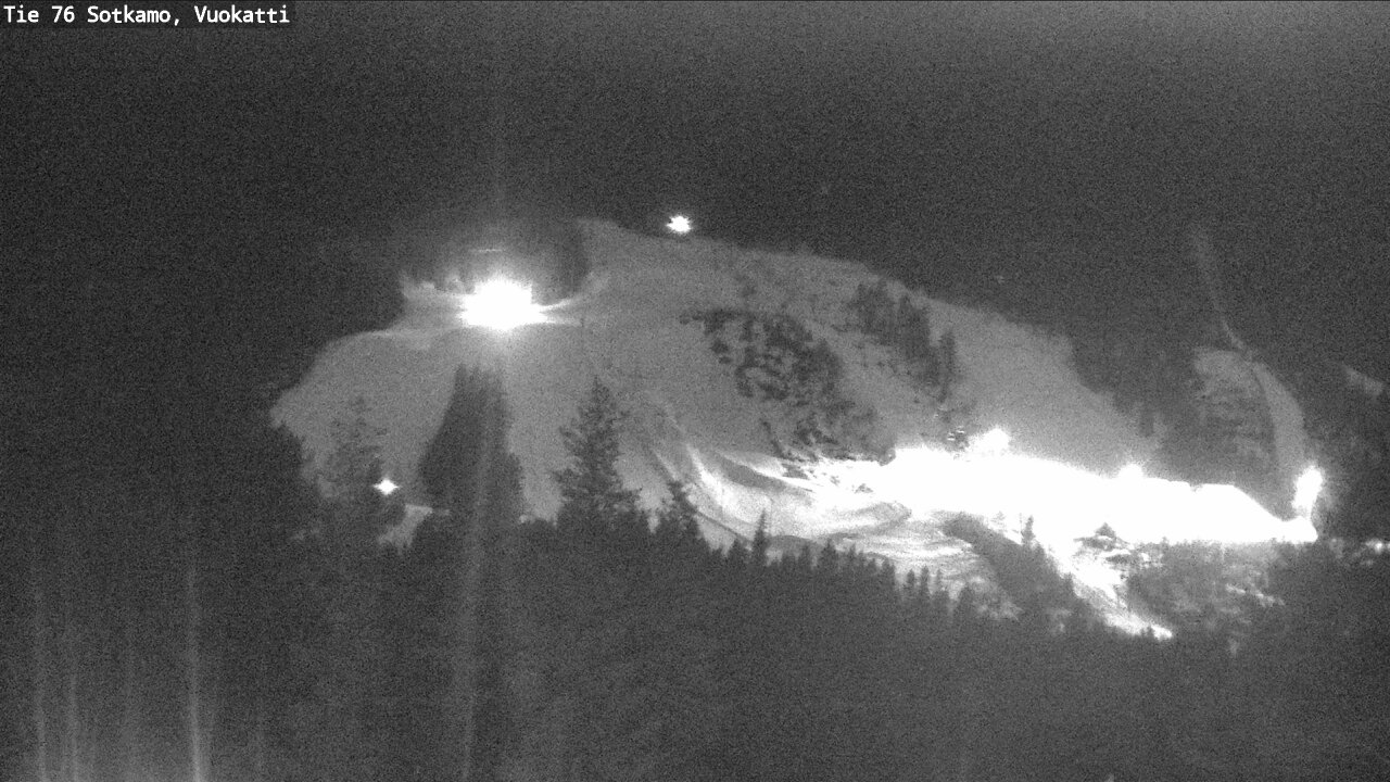 Weather Camera Image Road 76 Sotkamo, Vuokatti, Sotkamo, Kainuu