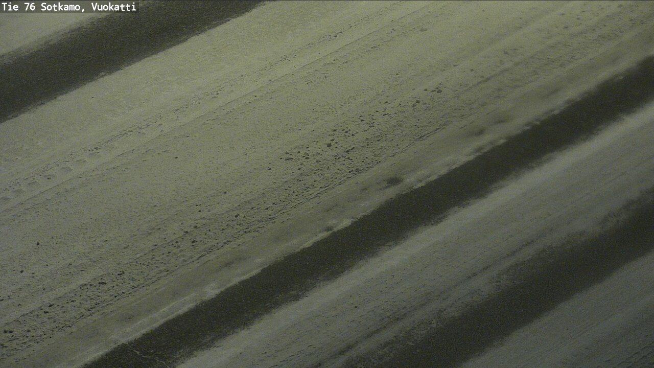 Weather Camera Image Väg 76 Sotkamo, Vuokatti, Sotkamo, Kainuu
