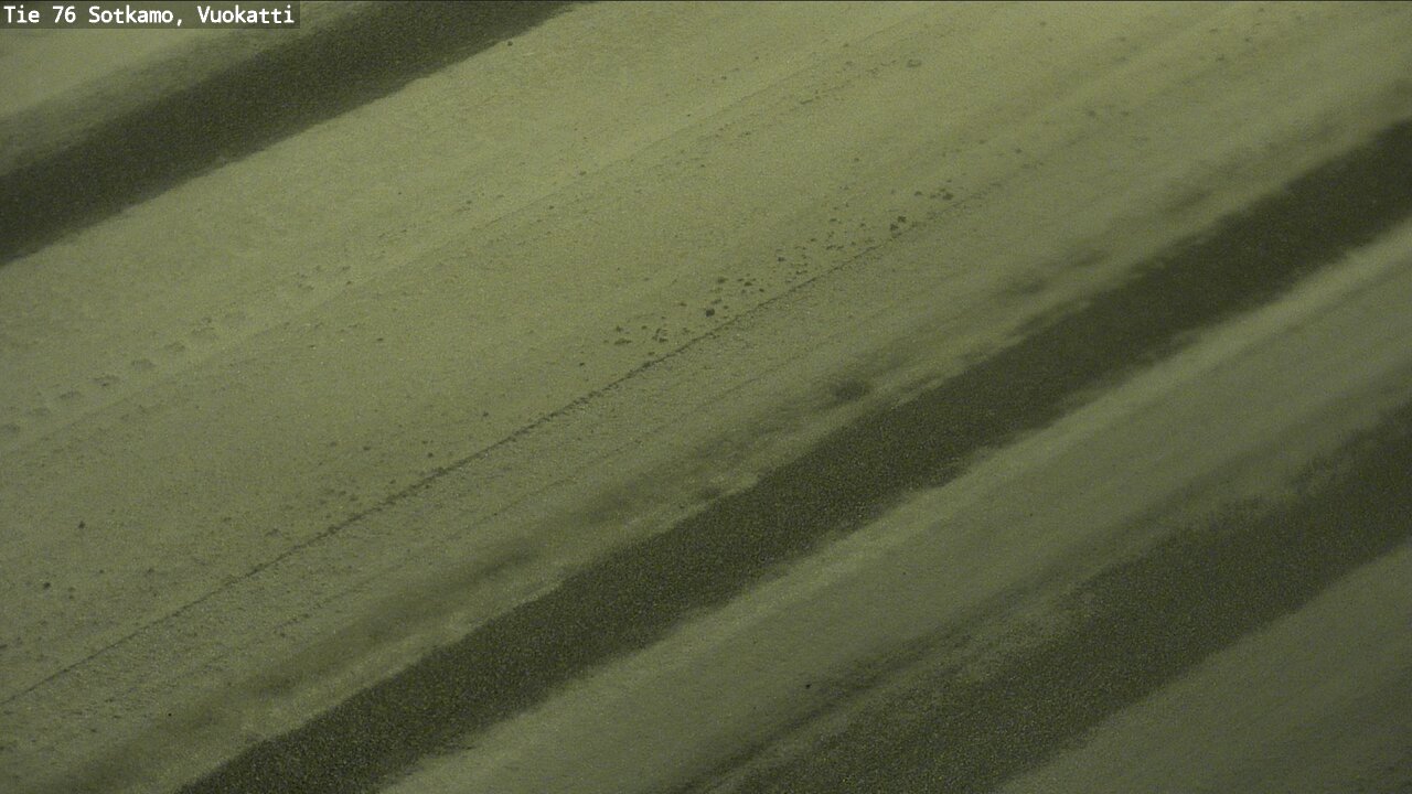 Weather Camera Image Väg 76 Sotkamo, Vuokatti, Sotkamo, Kainuu