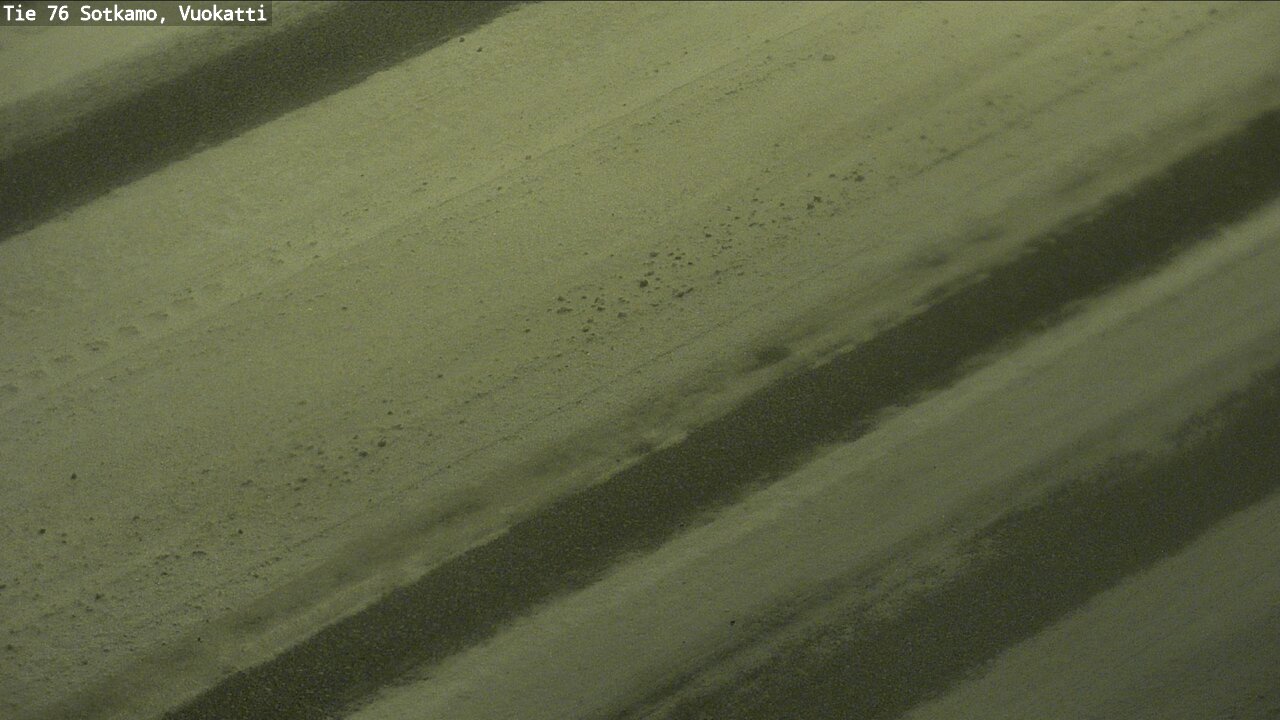 Weather Camera Image Väg 76 Sotkamo, Vuokatti, Sotkamo, Kainuu