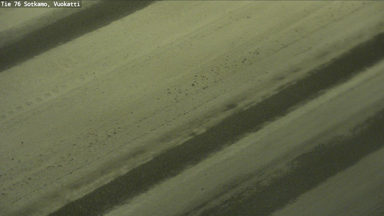 Weather Camera Image Väg 76 Sotkamo, Vuokatti, Sotkamo, Kainuu
