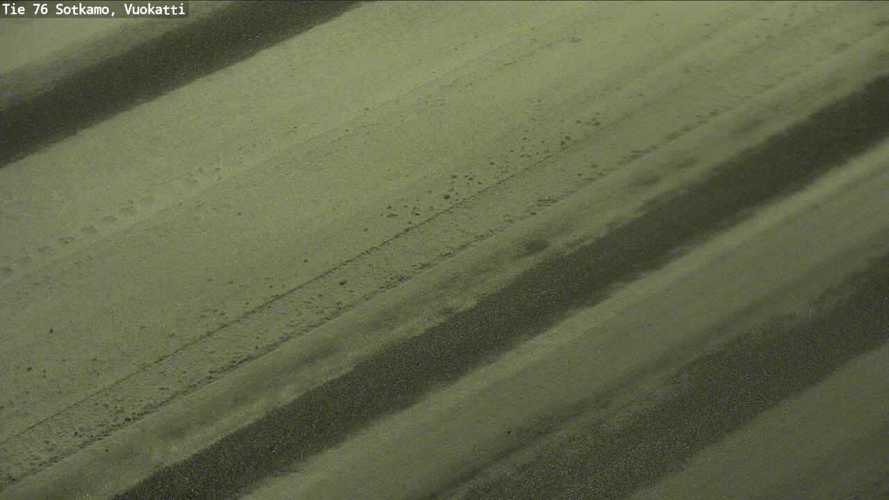 Weather Camera Image Väg 76 Sotkamo, Vuokatti, Sotkamo, Kainuu