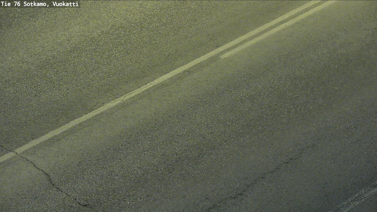 Weather Camera Image Väg 76 Sotkamo, Vuokatti, Sotkamo, Kainuu