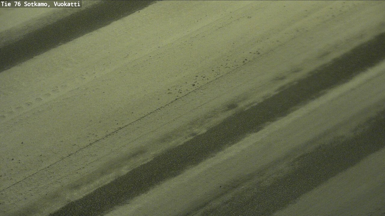 Weather Camera Image Väg 76 Sotkamo, Vuokatti, Sotkamo, Kainuu