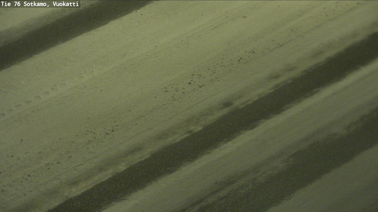 Weather Camera Image Väg 76 Sotkamo, Vuokatti, Sotkamo, Kainuu