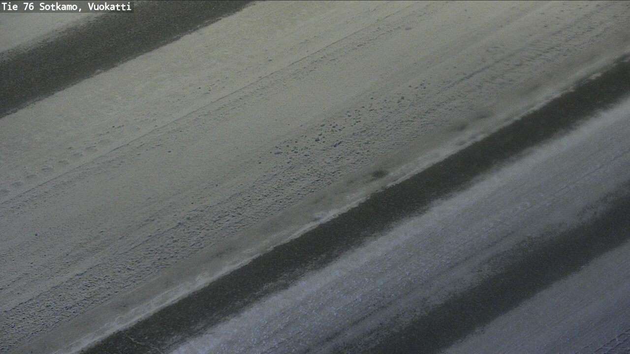 Weather Camera Image Väg 76 Sotkamo, Vuokatti, Sotkamo, Kainuu