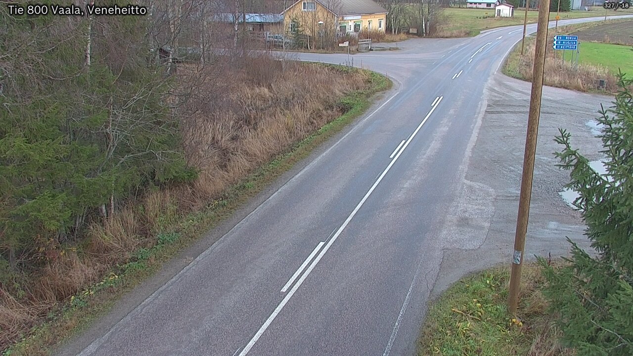 Kelikamerat Kuva Tie 800 Vaala, Veneheitto, Vaala, Pohjois-Pohjanmaa
