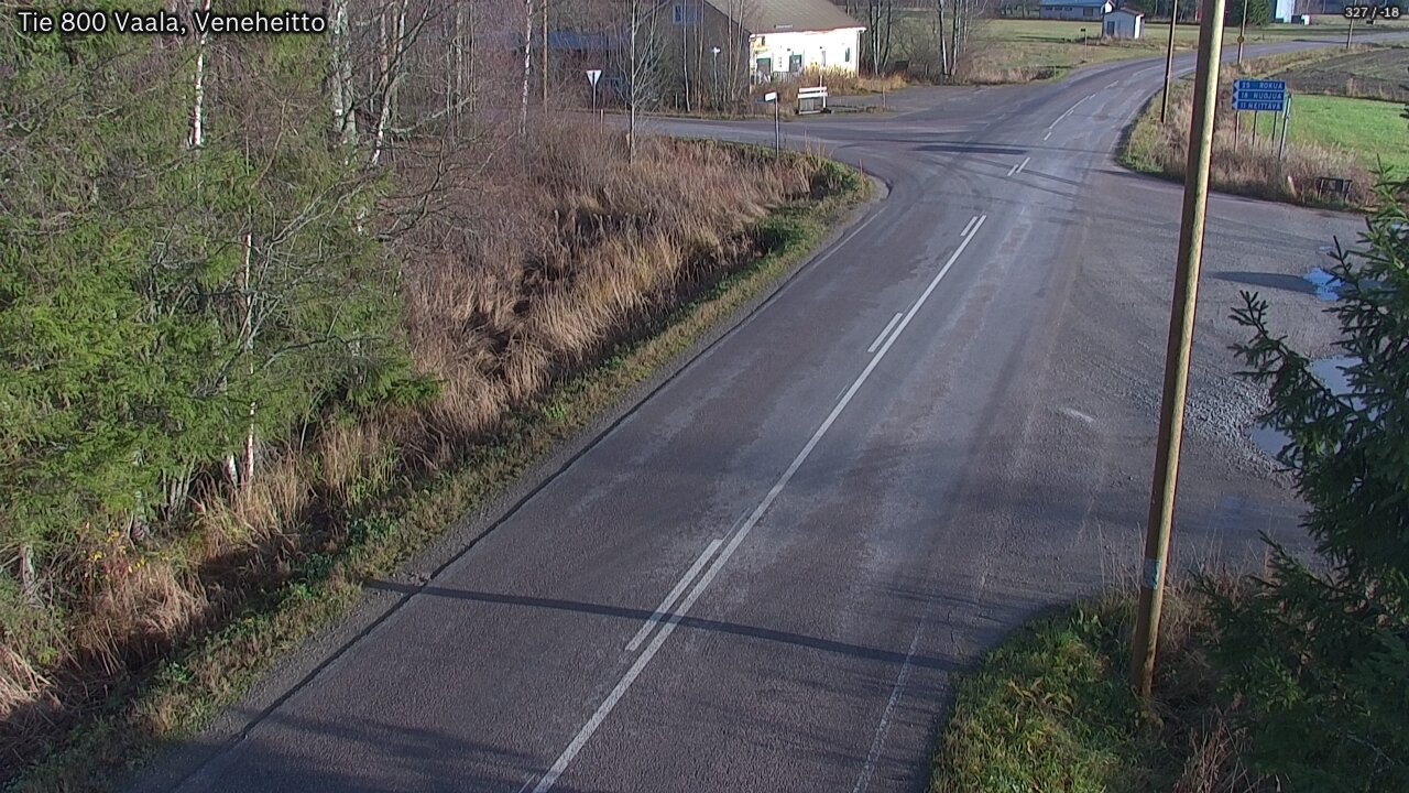 Kelikamerat Kuva Tie 800 Vaala, Veneheitto, Vaala, Pohjois-Pohjanmaa