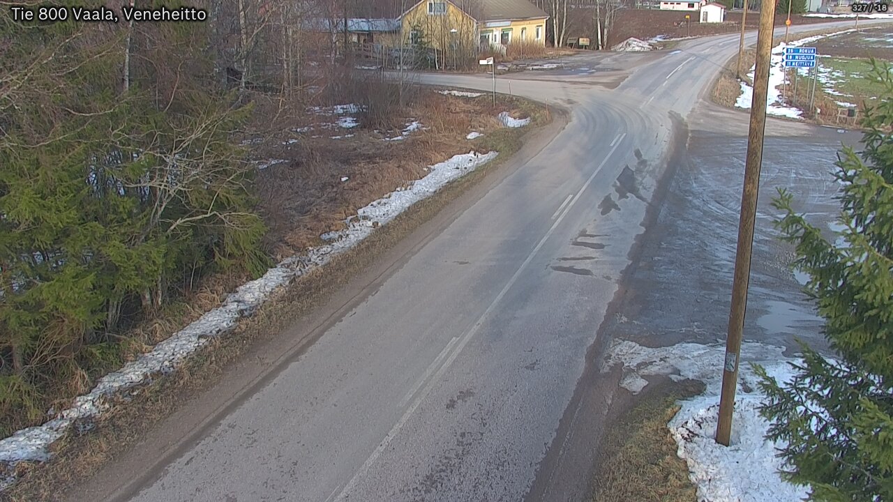 Kelikamerat Kuva Tie 800 Vaala, Veneheitto, Vaala, Pohjois-Pohjanmaa