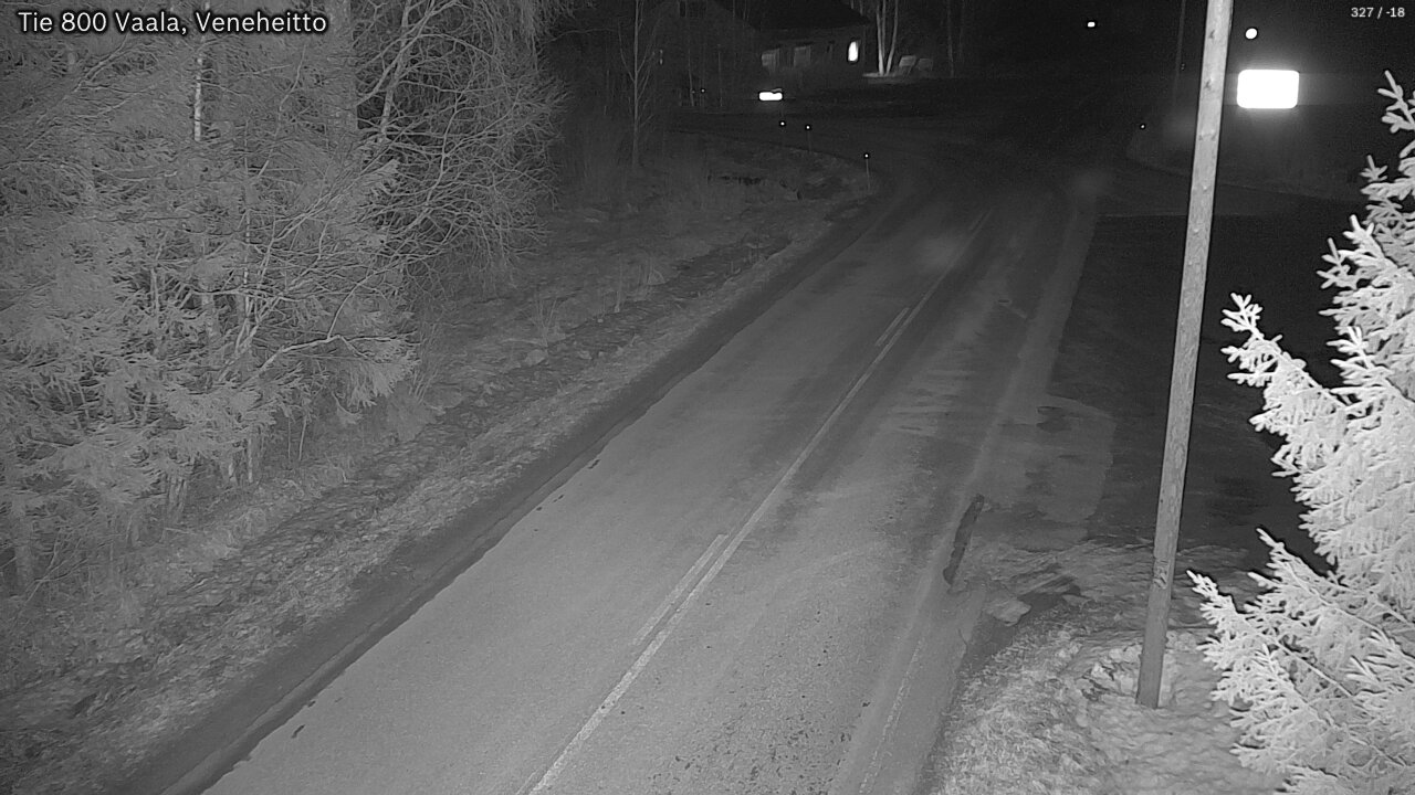 Kelikamerat Kuva Tie 800 Vaala, Veneheitto, Vaala, Pohjois-Pohjanmaa