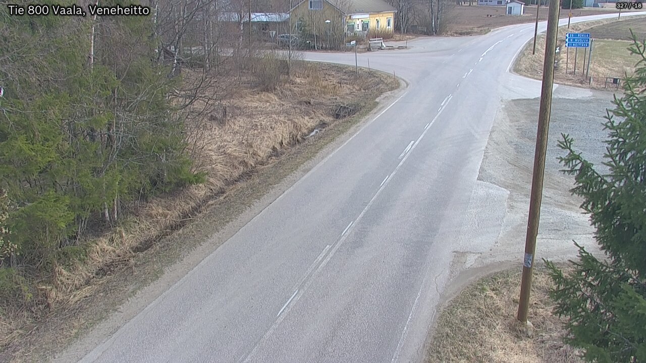 Kelikamerat Kuva Tie 800 Vaala, Veneheitto, Vaala, Pohjois-Pohjanmaa