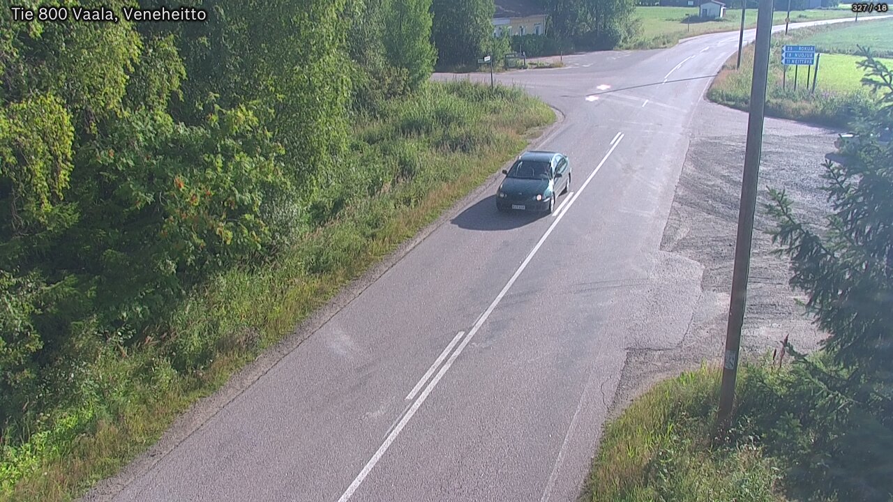 Weather Camera Image Väg 800 Vaala, Veneheitto, Vaala, Pohjois-Pohjanmaa