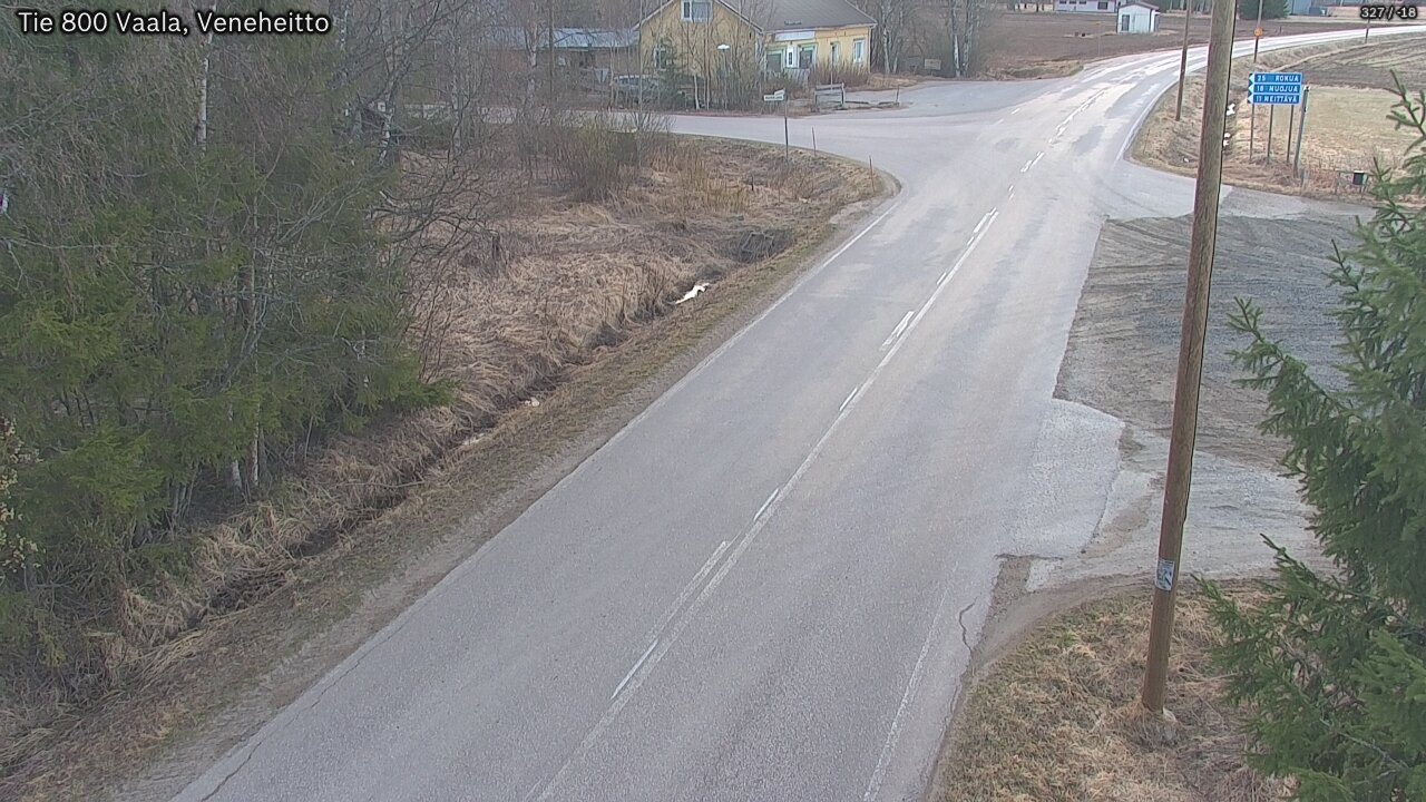 Kelikamerat Kuva Tie 800 Vaala, Veneheitto, Vaala, Pohjois-Pohjanmaa