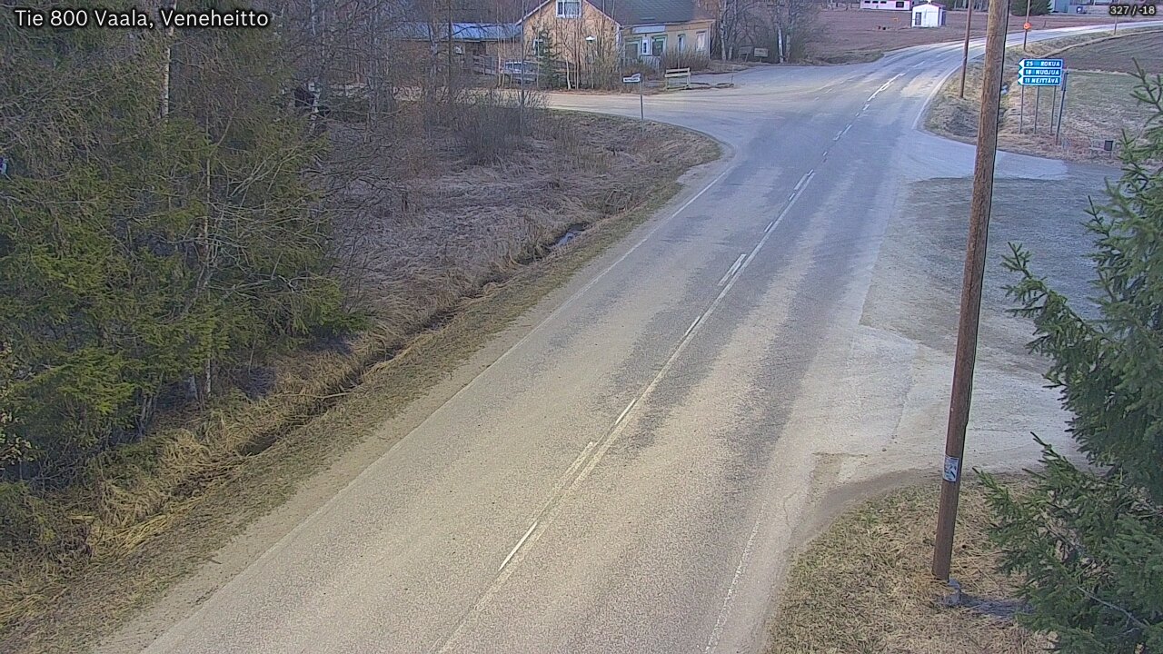 Kelikamerat Kuva Tie 800 Vaala, Veneheitto, Vaala, Pohjois-Pohjanmaa