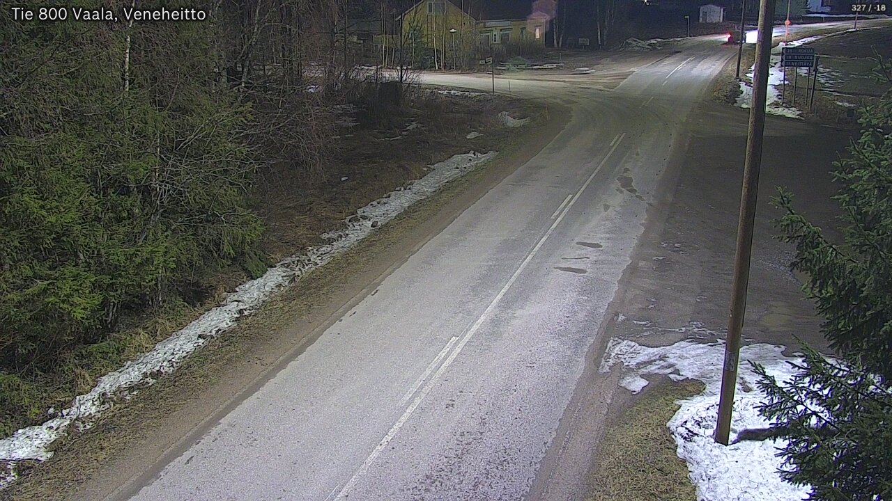 Kelikamerat Kuva Tie 800 Vaala, Veneheitto, Vaala, Pohjois-Pohjanmaa