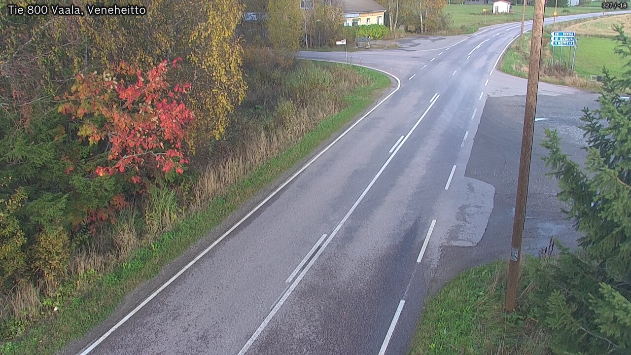 Kelikamerat Kuva Tie 800 Vaala, Veneheitto, Vaala, Pohjois-Pohjanmaa