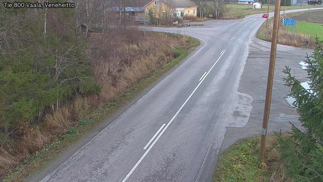 Kelikamerat Kuva Tie 800 Vaala, Veneheitto, Vaala, Pohjois-Pohjanmaa