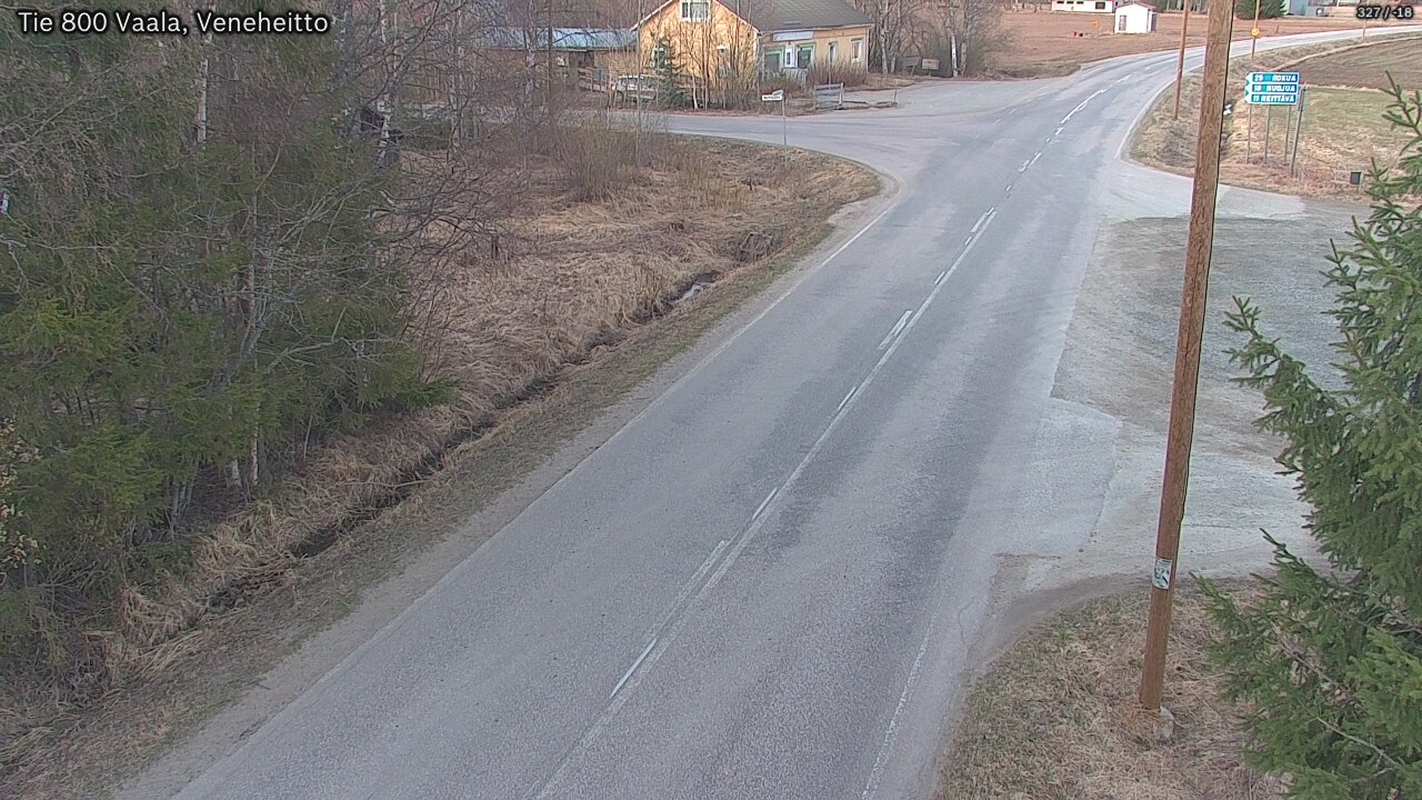 Kelikamerat Kuva Tie 800 Vaala, Veneheitto, Vaala, Pohjois-Pohjanmaa