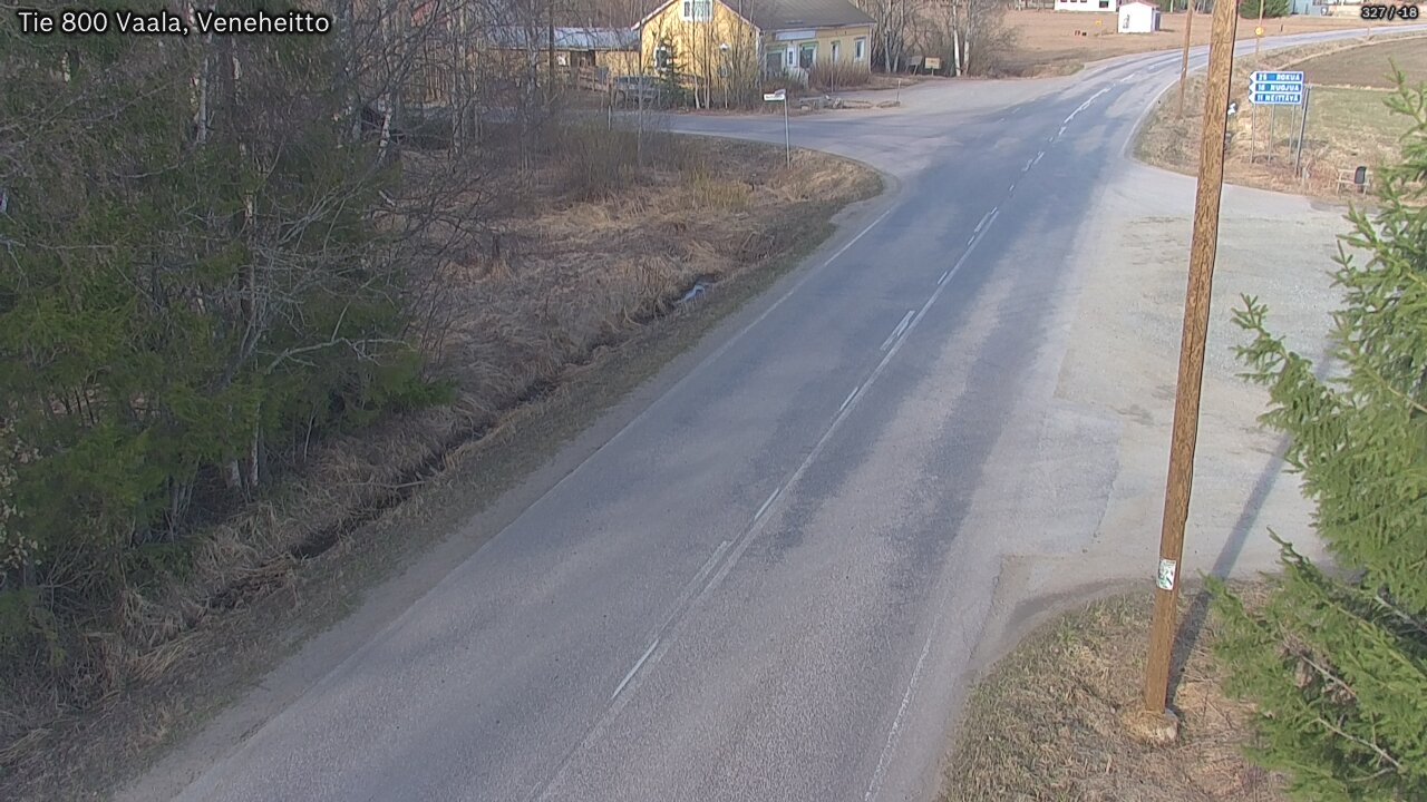 Kelikamerat Kuva Tie 800 Vaala, Veneheitto, Vaala, Pohjois-Pohjanmaa
