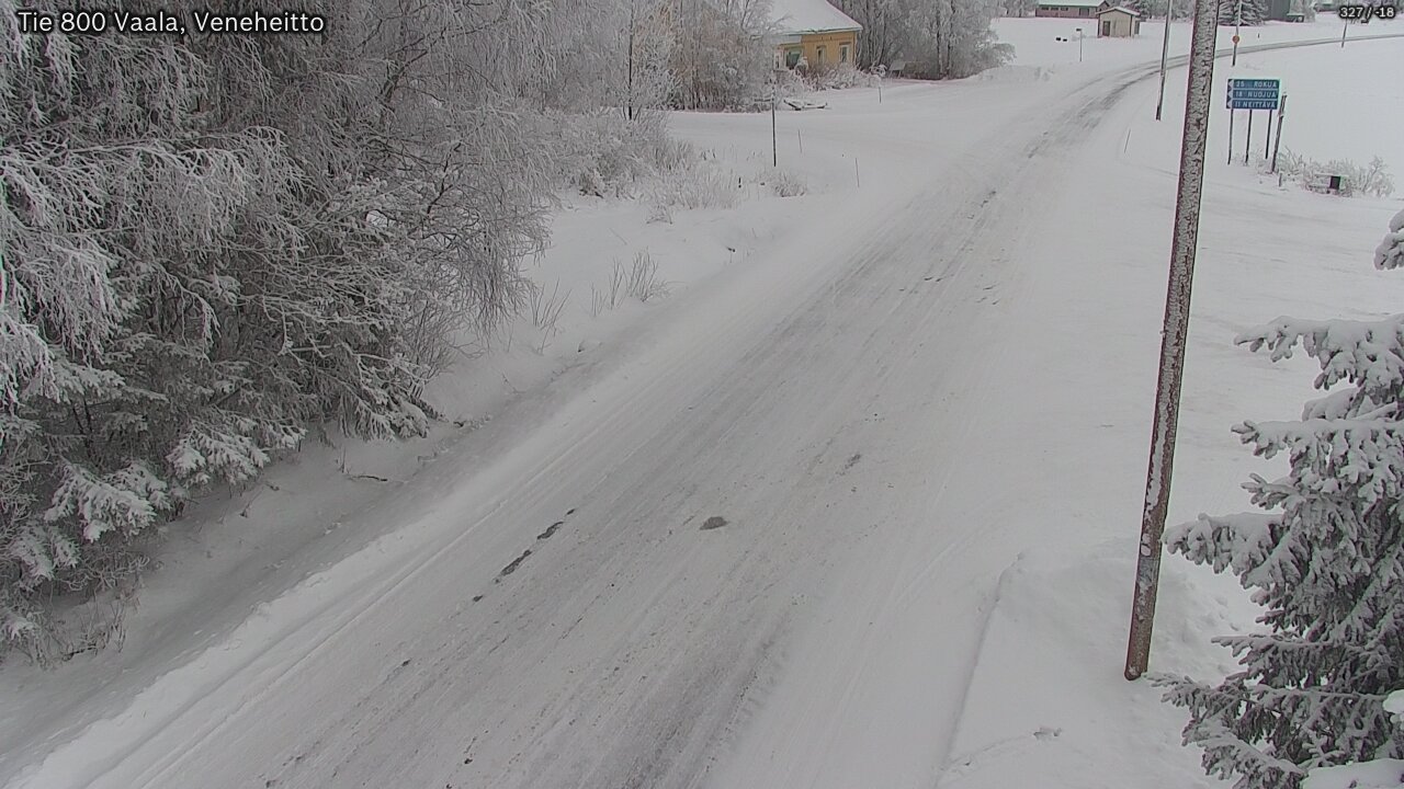 Kelikamerat Kuva Tie 800 Vaala, Veneheitto, Vaala, Pohjois-Pohjanmaa