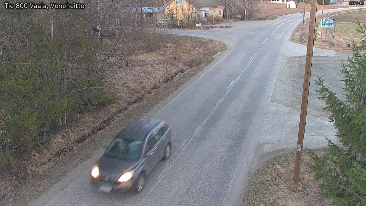 Kelikamerat Kuva Tie 800 Vaala, Veneheitto, Vaala, Pohjois-Pohjanmaa