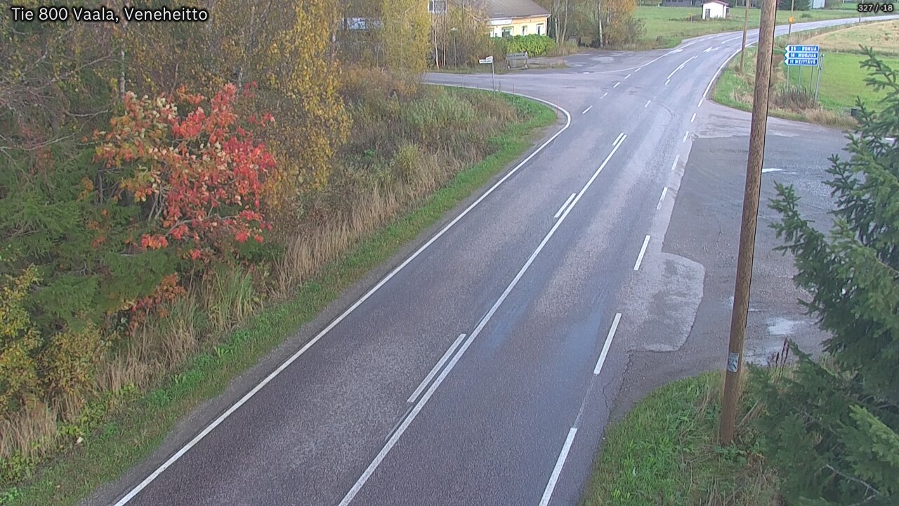Kelikamerat Kuva Tie 800 Vaala, Veneheitto, Vaala, Pohjois-Pohjanmaa