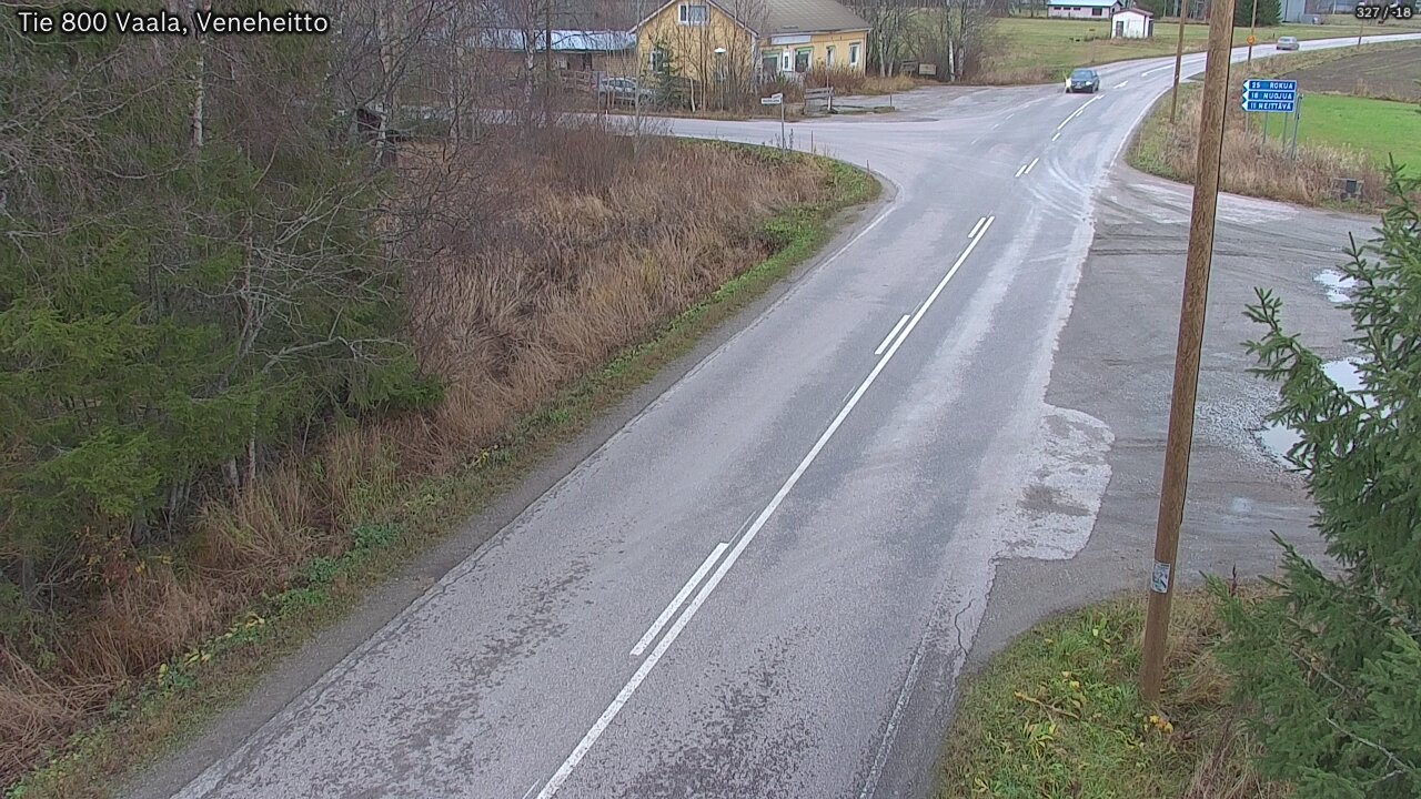 Kelikamerat Kuva Tie 800 Vaala, Veneheitto, Vaala, Pohjois-Pohjanmaa