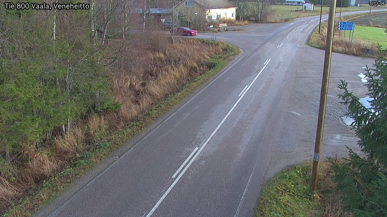 Kelikamerat Kuva Tie 800 Vaala, Veneheitto, Vaala, Pohjois-Pohjanmaa