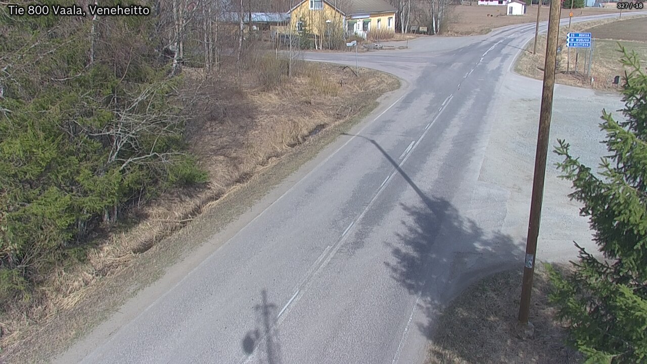 Kelikamerat Kuva Tie 800 Vaala, Veneheitto, Vaala, Pohjois-Pohjanmaa