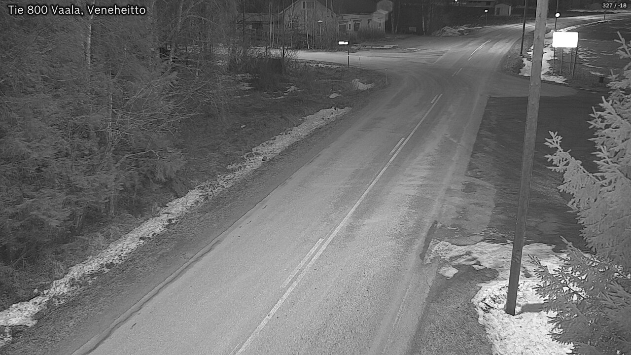 Kelikamerat Kuva Tie 800 Vaala, Veneheitto, Vaala, Pohjois-Pohjanmaa