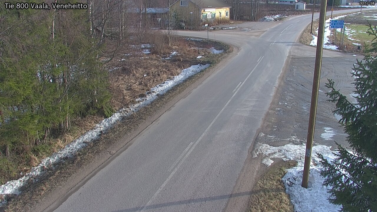 Kelikamerat Kuva Tie 800 Vaala, Veneheitto, Vaala, Pohjois-Pohjanmaa