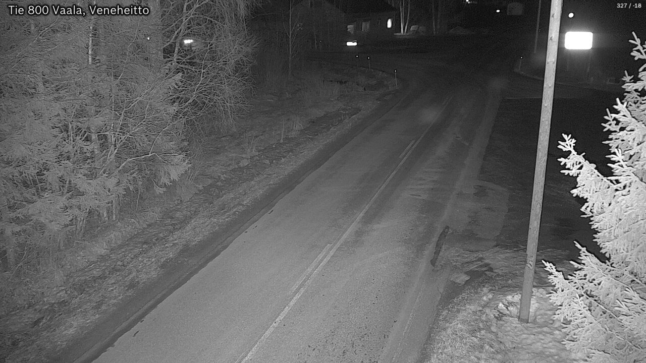 Kelikamerat Kuva Tie 800 Vaala, Veneheitto, Vaala, Pohjois-Pohjanmaa