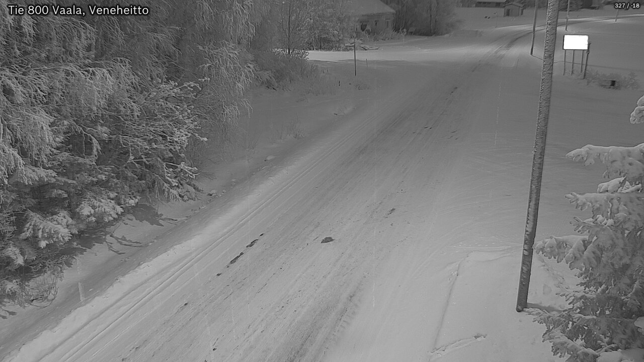 Kelikamerat Kuva Tie 800 Vaala, Veneheitto, Vaala, Pohjois-Pohjanmaa