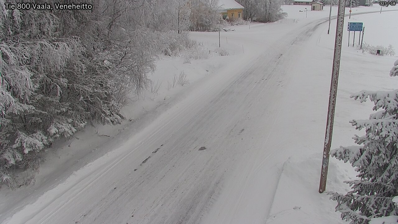 Kelikamerat Kuva Tie 800 Vaala, Veneheitto, Vaala, Pohjois-Pohjanmaa