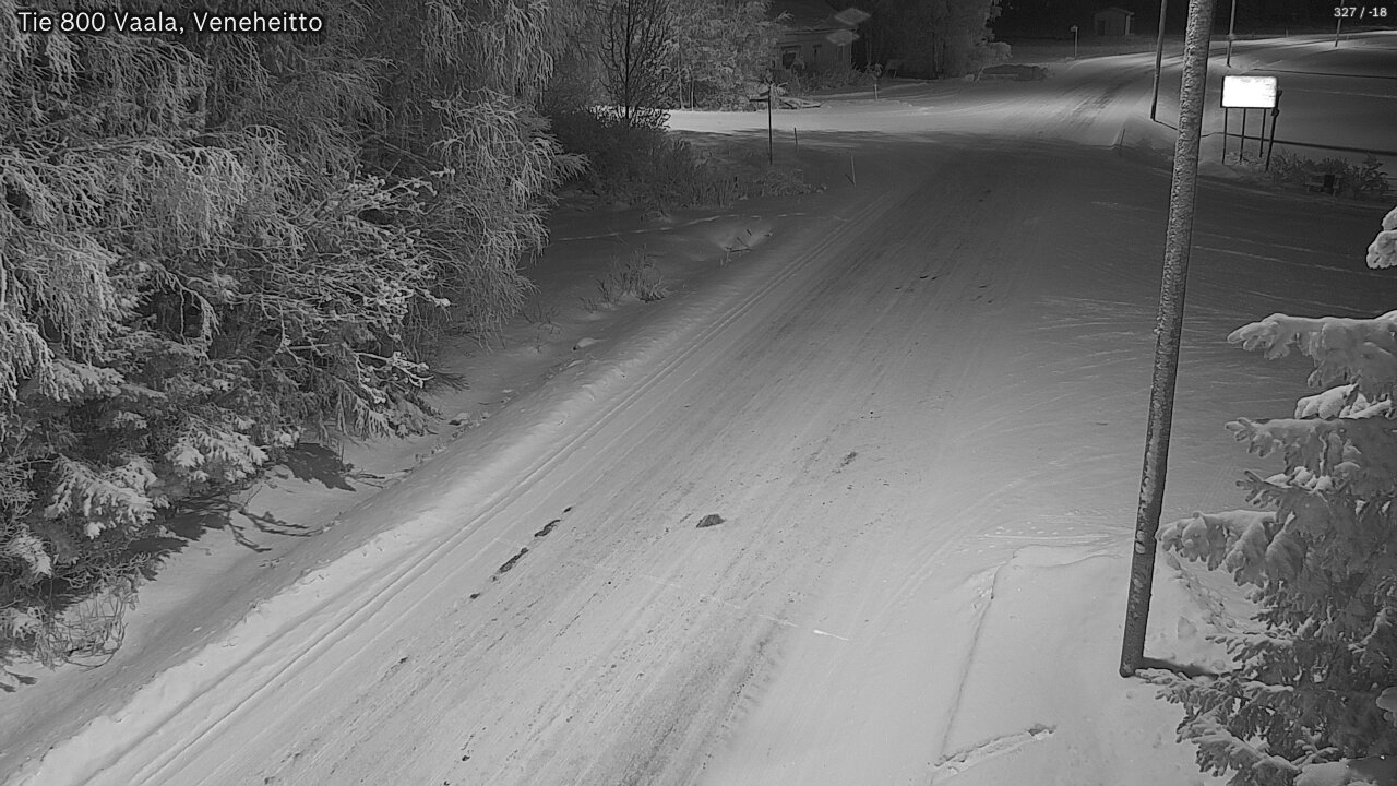 Kelikamerat Kuva Tie 800 Vaala, Veneheitto, Vaala, Pohjois-Pohjanmaa