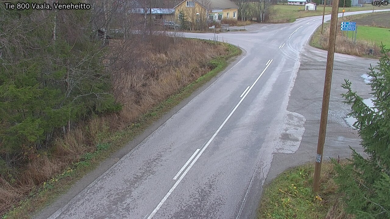 Kelikamerat Kuva Tie 800 Vaala, Veneheitto, Vaala, Pohjois-Pohjanmaa