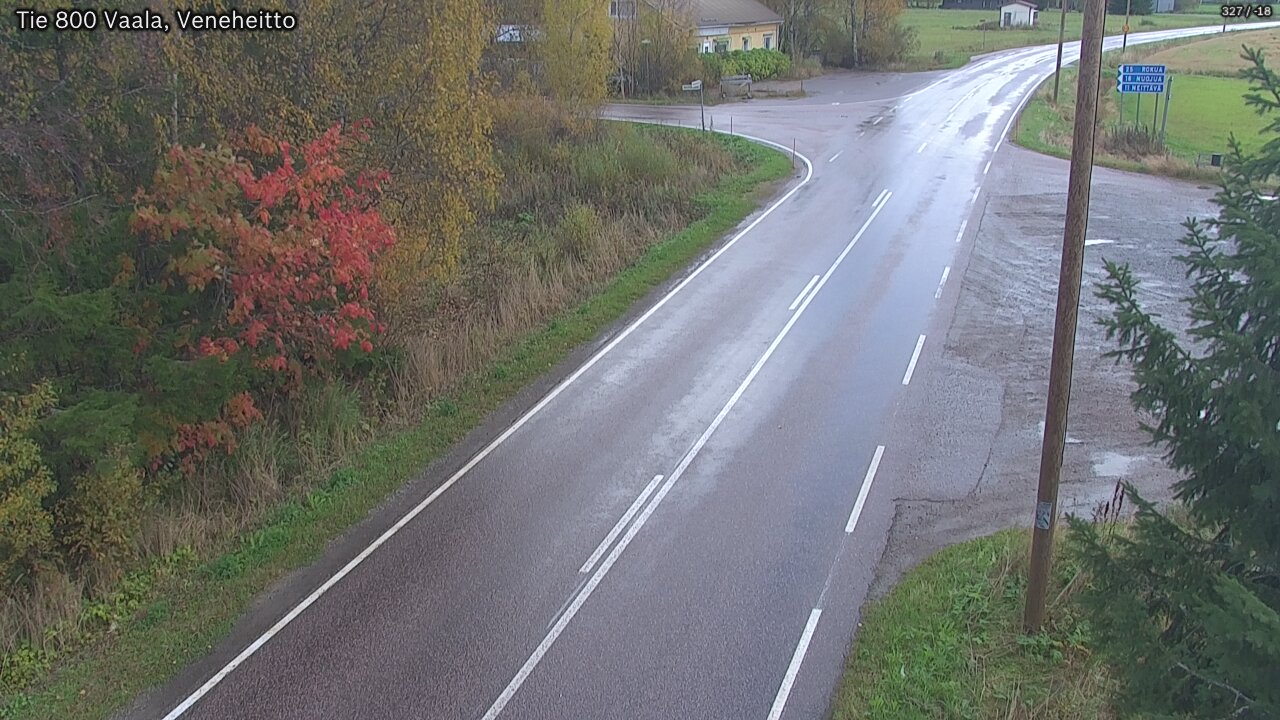 Kelikamerat Kuva Tie 800 Vaala, Veneheitto, Vaala, Pohjois-Pohjanmaa