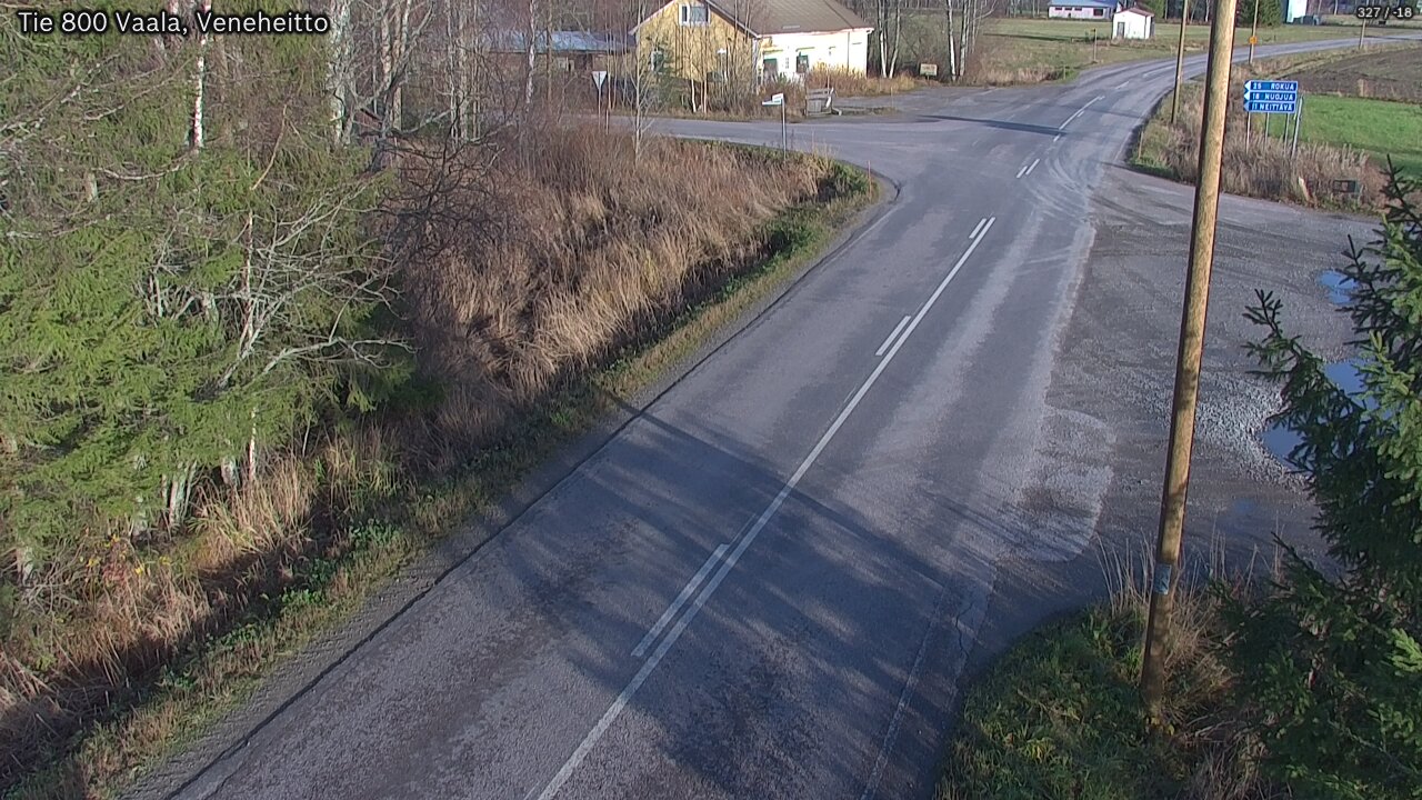 Kelikamerat Kuva Tie 800 Vaala, Veneheitto, Vaala, Pohjois-Pohjanmaa