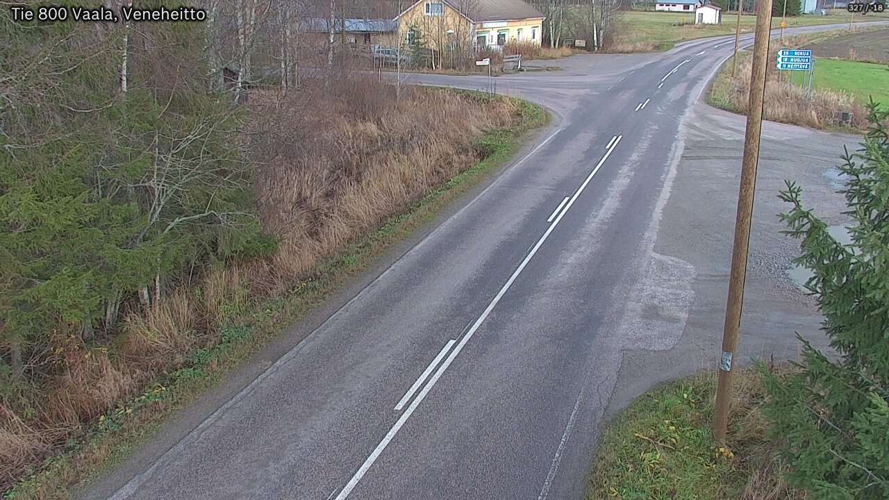 Kelikamerat Kuva Tie 800 Vaala, Veneheitto, Vaala, Pohjois-Pohjanmaa