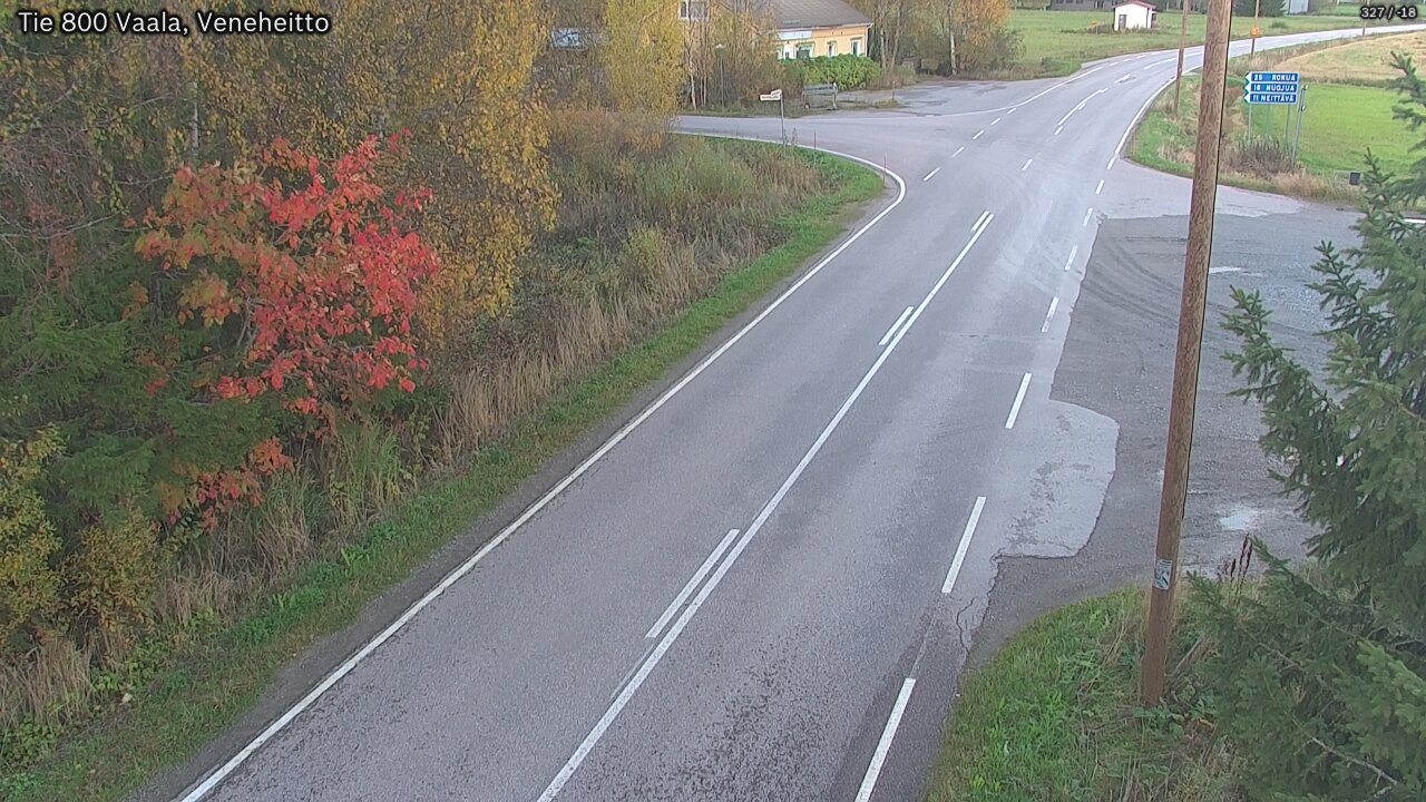 Kelikamerat Kuva Tie 800 Vaala, Veneheitto, Vaala, Pohjois-Pohjanmaa
