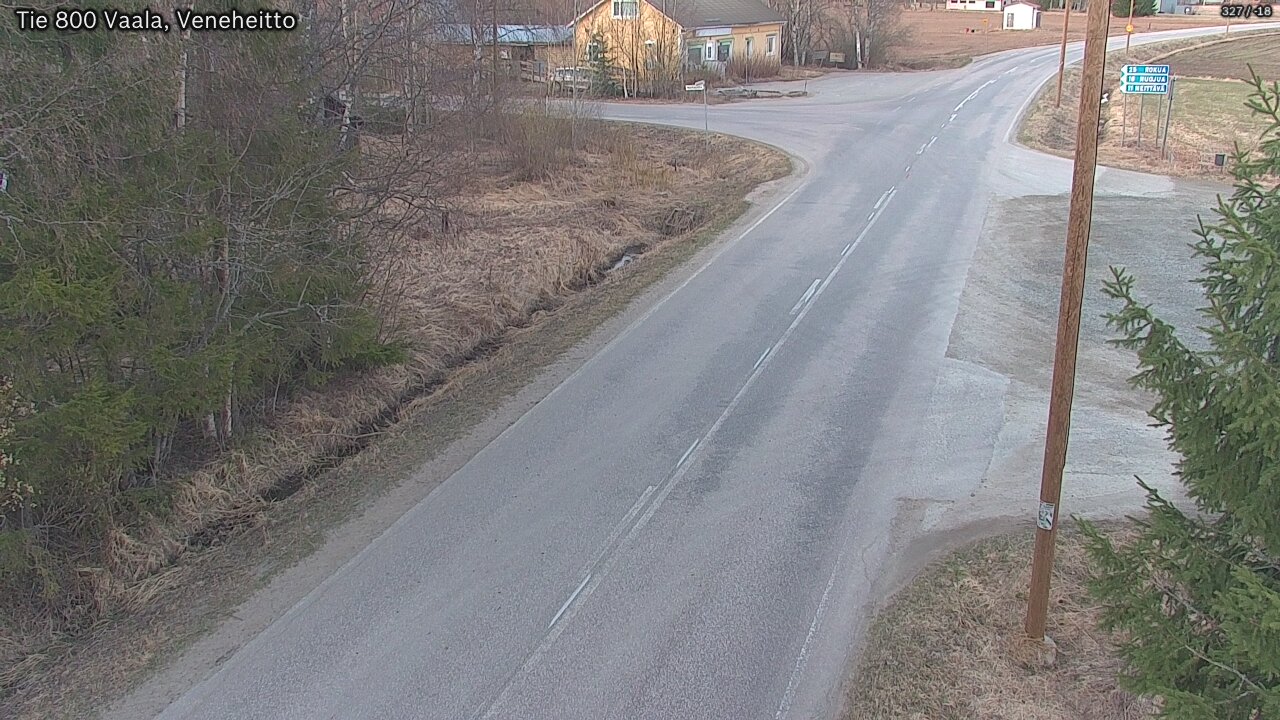 Kelikamerat Kuva Tie 800 Vaala, Veneheitto, Vaala, Pohjois-Pohjanmaa